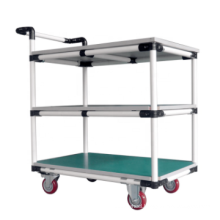 2020 Anti static Hand Trolley  ESD Lean Pipe Logistic Hand Push trolley